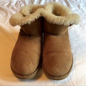 UGG Brown Bailey Button Boot